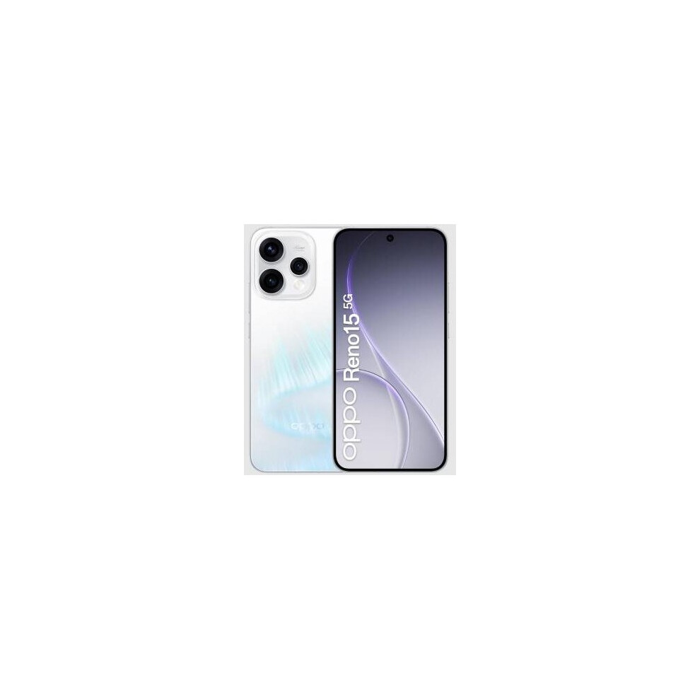 Oppo Reno 15 8 + 512Gb 6.59 "5G Aurora White Ita