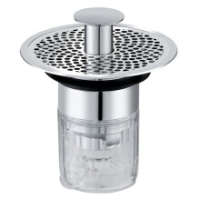 Sink Drain Stopper Floor Drain Filter Bathroom Wash Sink Basin - Core Drain Hair Anti-Blocking Strainer A