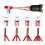 2pc Wire Stripping and Twisting Tools for Drilling,Manual Wire Stripper and Wringer,2-6directions Simultaneous Stripping 1