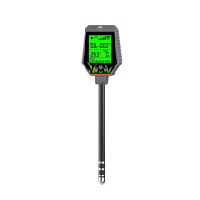 Testeur de 6 en 1 PH/EC/Humidité/Lumière Du Soleil/Fertilité/Température Testeur Numérique D'Humidité Du PH Mètre pour Jardinage Hydroponique
