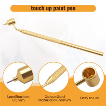 Fine  Liquid Pen Paint Applicering Penna Vinklad Precision  Penna för Rock Scratch Bil Scratch Repair 0,5 mm