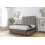 Comfort (4' Small Double, Pewter) Comfort Denver Dumfries Divan Bed Base 2 Drawers Same Side 26" Strutted Headboard 1