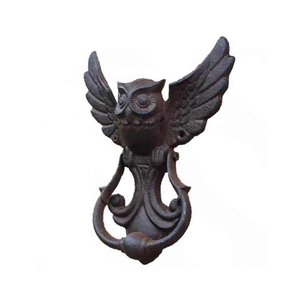 Mystical Owl Cast Door Knocker,Antique Door Handle Courtyard Door Handle 4713319555432