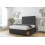 Comfort (4' Small Double, Graphite) Comfort Denver Dumfries Divan Bed Base 2 Drawers Same Side 26" Strutted Headboard 1