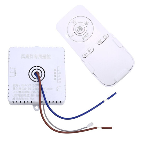 Bedroom Ceiling Fan Light Remote Control 100W Receive Controller Driver Fan Light Accessories 30-50W X 2