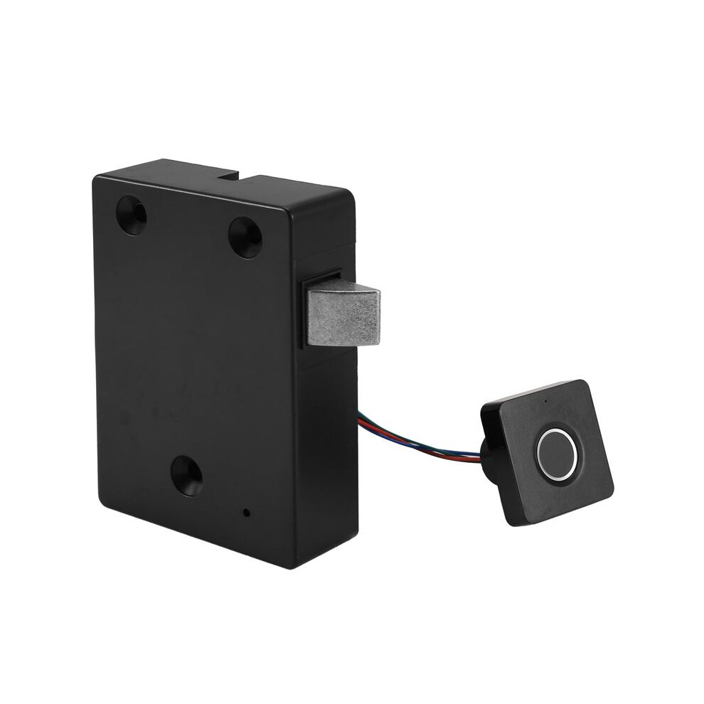 Biometric Fingerprint Lock Black Keyless Cabinet Lock Drawer Locks(Equipped With A Control App) 4711451469112