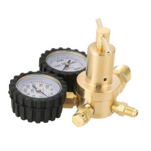 CGA580 Brass Nitrogen Regulator Reliable Brazing Heavy-Duty Soldering Nitrogen Regulator High Pressure Pressure Tests