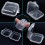 50Packs Small Clear Plastic Storage Containers,Mixed Empty , Case with Lids for Small Items and Other  Projects 6