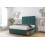 Comfort (3' Single, Emerald) Comfort Denver Plush Divan Bed Base 2 Drawers Same Side 26" Strutted Headboard 1