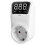 Voltage Protector Socket AC230V Adjustable Power Surge Protector Socket Voltage Safe Refrigerator Protect EU Plug 4