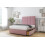 Comfort (3' Single, Pink) Comfort Denver Plush Divan Bed Base 2 Drawers Same Side 26" Strutted Headboard 1