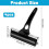 4 Pcs Rubber Roller Black Rubber Brayer Rollers Ink Roller for Gluing Printing Inking Block Paper Crafting Press 7