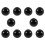 10X Replacement Black Bakelite 35 mm Diameter  Lever Knob 1