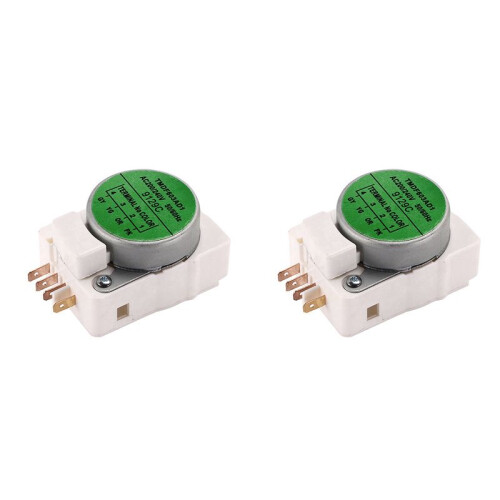 2X General Refrigerator Refrigerator Parts Mechanical Defrost Timer TMDF603AD1 Refrigerator Defrost Timer