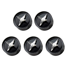 5X Kreuz Klinge Ersatz Teil Kompatibel für Magische Kugel (250 W, MB1001 Series) Blade Edelstahl Magische Kugel Ersatz Teil