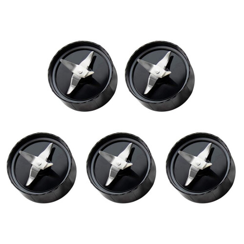 5X  Blade Replacement Part Compatible for Magic-Bullet(250W, MB1001 Series) Blade Stainless Steel  Blade Spare
