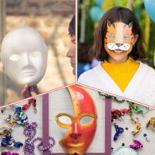 5 Pieces Eye Mask Mesh, PVC Eye Mask Plastic Mesh,Hard Linen Suitable for Costumes Handicrafts,11.8 Inches X 8.27 Inches