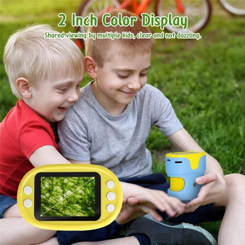 Microscópio Digital Portátil para Crianças com Tela HD de 2 Polegadas, Microscópio de Bolso 200-1000X, Presente Educacional para Crianças 2