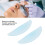 Blue Silicone Lash Lift Pads with Storage Box Reusable Soft Perming Shields M 3
