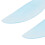 Blue Silicone Lash Lift Pads with Storage Box Reusable Soft Perming Shields M 10