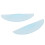 Blue Silicone Lash Lift Pads with Storage Box Reusable Soft Perming Shields M 12