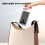 Self-Discipline Phone Timer Lock Box for  Android Phone Case Self-Control Timer Locker for Students Adults White 9