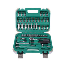 53-Piece Auto Repair Tool Set Quick Ratchet Wrench Set Auto Repair Hardware Tools for Home Car Repair