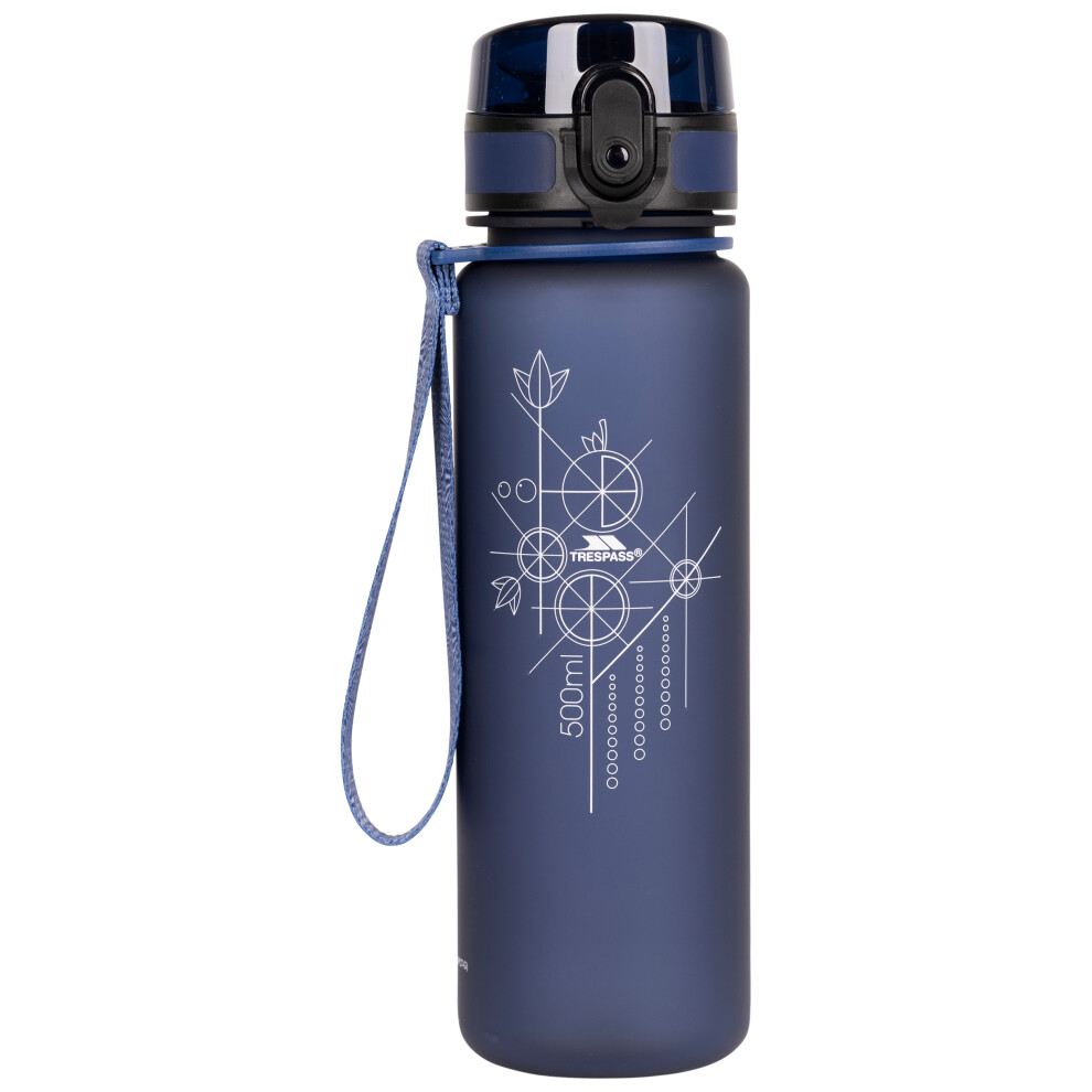 Trespass  500Ml Water Bottle Flintlock Blue - Image 3