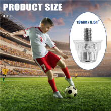 12 St Fotbollsskor Dubbar Skor Dubb Byt Komponent Sporttillbehör Fotbollssko Spikes med Skiftnyckel 13 mm