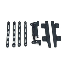RC Car Upgrade Tie Rod Before and After Drive Shaft Set for 1/12 MN82 LC79 RC Car Upgrade Parts Black
