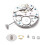 Watch Movement Replacement Part, Automatic Mechanical Watch Movement for Repairing Maintenance B 1