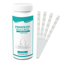 Multiparameter-Wassertest Phosphat-Teststreifen für Aquarien und Teiche. Einfach Anzuwenden, Schnelles Ergebnis.
