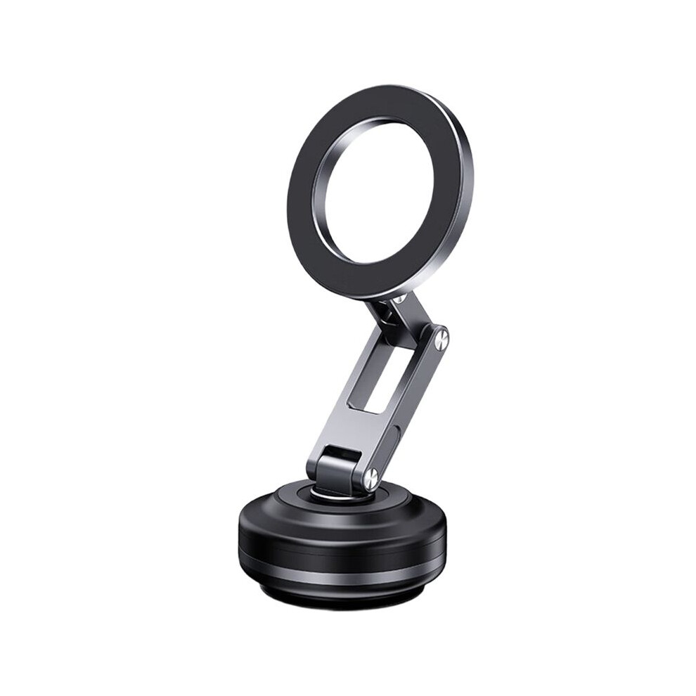 Upgraded Magnetic Car Phone Holder 360Rotation & Vacuum Suction Anti-Slip Shockproof Universal Fit For All Phones Grey 6033189701868