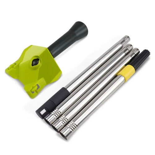 Plastic Drywall Corner Finisher Cleaning Stucco Trimming Tool with Portable Retractable Roller Extension Pole 1
