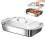 Fish Roasting Pan with Lid - Easy Clean Seafood Pot 4
