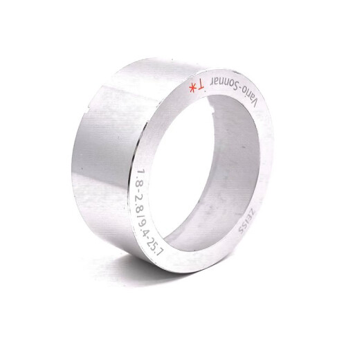 Replacement Front  Circle Lens Ring for  ZV1 Camera - Precision Fit Camera Accessory Silver 2