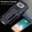 LED Flash Light USB Rechargeable Handheld Flashlight with Power Display Waterproof Work Light for Outdoor Camping 4