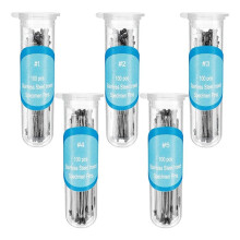 Stainless Steel Insect Pins Kit Specimen Entomology Pins Butterfly Collections Needles Variety Pack for School Lab