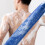 3-Piece Exfoliating Body Washcloth - Blue, White, Black 6