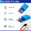 6 Set Temperature Humidity Sensor Module Digital Temperature Humidity Sensor 3.3V-5V with Wires, DHT11 8