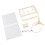 Ensemble de toits de maison mini 3D 1-Set, 5.0x7.5cm Blanc 1