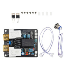 AC105-235V Amplifier High Power Supply Soft Start Board Light Touch Double Temperature Control Overheat,A