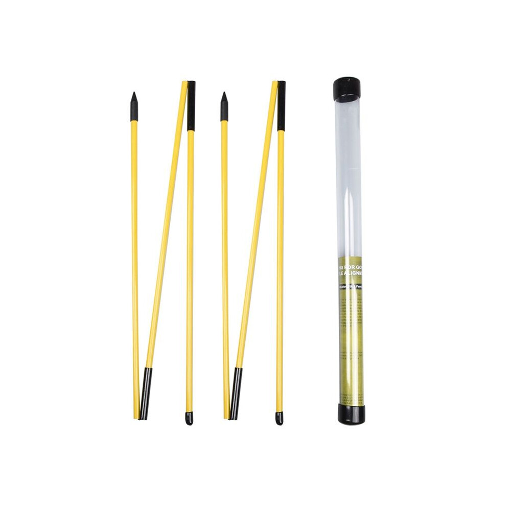 Alignment Sticks Practice Rods Putter Yellow Trainer Tools Swing Training Tool 4713913886802