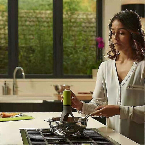 (Grey) 3-Speed Electric Automatic Stirrer Handheld Egg Beater Stick Blender for Sauces Soup Mixer Kitchen Tool 1