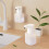 Automatic Soap Dispenser Touchless Foaming Soap Dispenser 550ml USB Rechargeable Adjustable Foam Soap Dispenser White 3