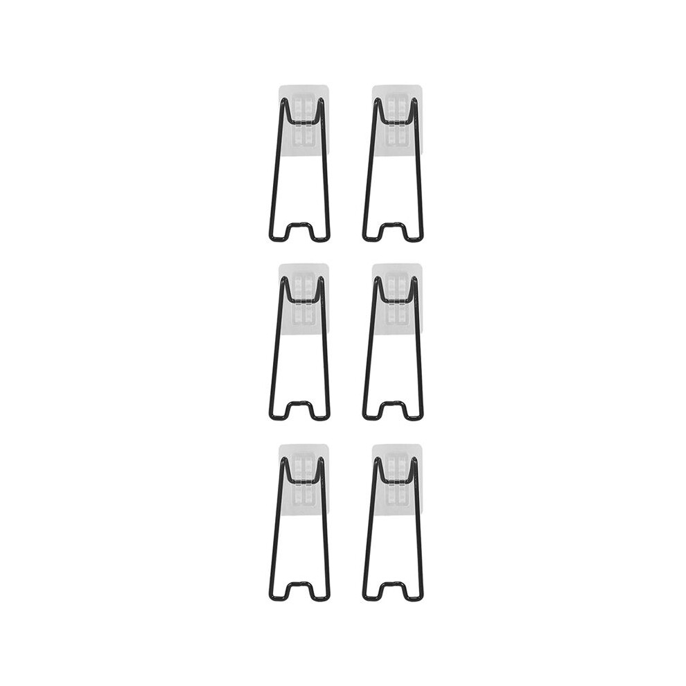 6 Pcs Picture Frame Bracket, Picture Frame Easel Bracket, Stainless Steel Picture Frame Bracket 5.12X2.17inch 4713552069956