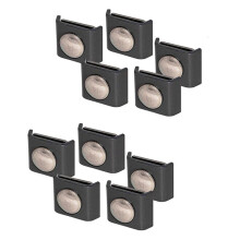 Corner Connector Double Rod Mat Fence Pack of 10 - Mesh Mat Connector for Light and Heavy Fences Connector Rod Mat Fence