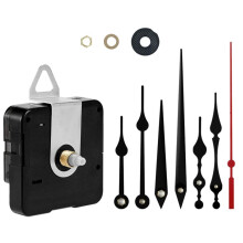 Klokmechanisme Vervangende Batterij Gevoede Stille Klokken Kit Klokwijzer DIY Reparatie Onderdelen Schachtlengte 12mm