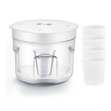 Resin Bubble Remover, 2L 99.9% Bubble Removal in 5Min, Vacuum Degassing for Epoxy Resin,Crafts EU Plug White