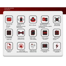 KT002 Bärbar USB-Testare Digital PD Voltage Deception Instrument Snabbladdningstestare Laddningshuvud Nätverkstestare